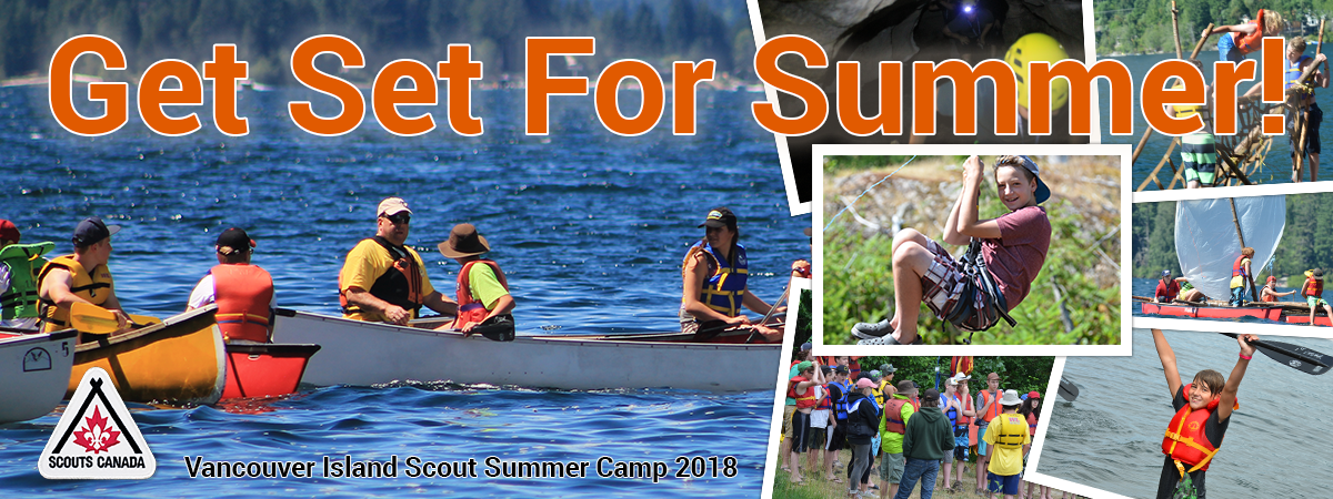 Get Ready for the 2018 Vancouver Island Scout Summer Camp