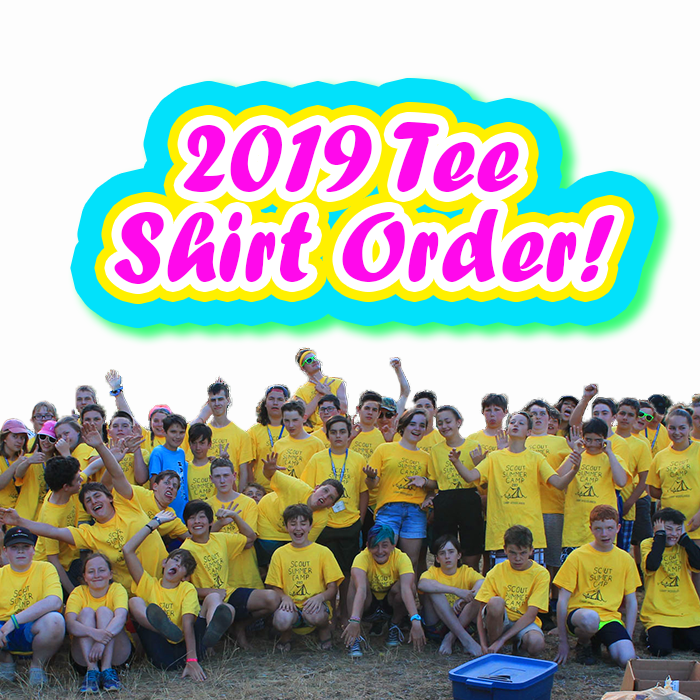 VI Scout Summer Camp - Tee shirt orders needed!